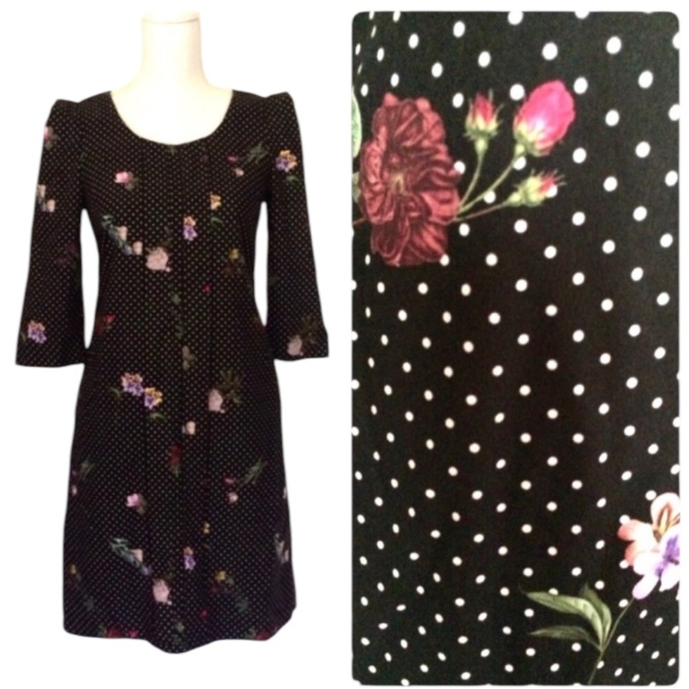 New EshaktI Polka Dot Sheath Dress S 6​